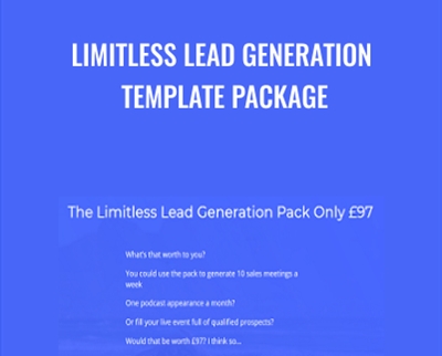 Limitless Lead Generation Template Package - Charlie Price