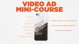 Wes Evans - Video Ad Mini-Course