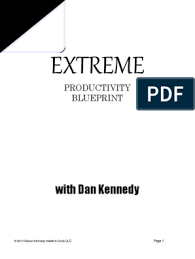 Dan Kennedy - Extreme Productivity Blueprint