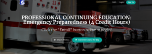 Lions Gate Training Academy - PROFESSIONAL CONTINUING EDUCATION: Emergency Preparedness (4 Credit Hours)