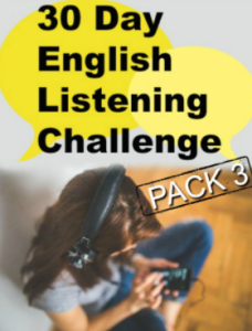 Vanessa - 30 day listening - challenge pack 3