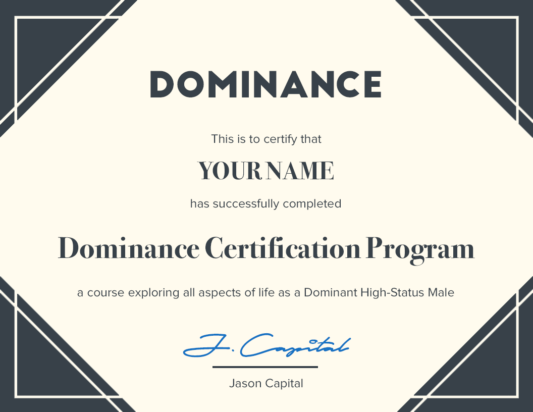 The DOMINANCE Program – Jason Capital