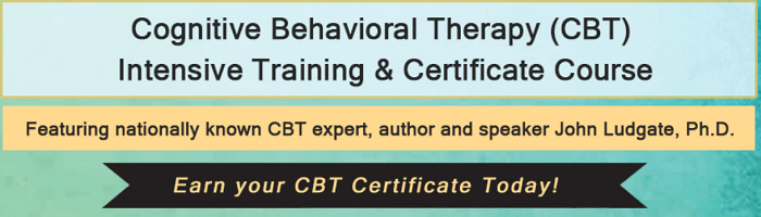 John Ludgate – Cognitive Behavioral Therapy Intensive Training