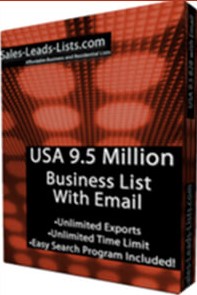 US Business Leads – 9.5 Million US Business Email Leads